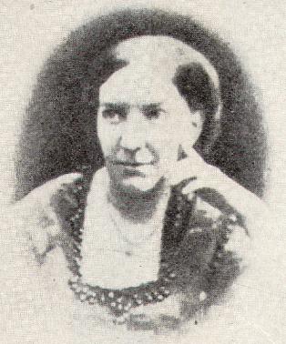 Ouida's portrait in late years ウイダの晩年の肖像画