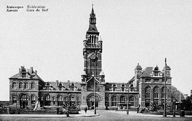 Antwerpen zuid station アントワープ南駅 Antwerpen zuid station アントワープ南駅
